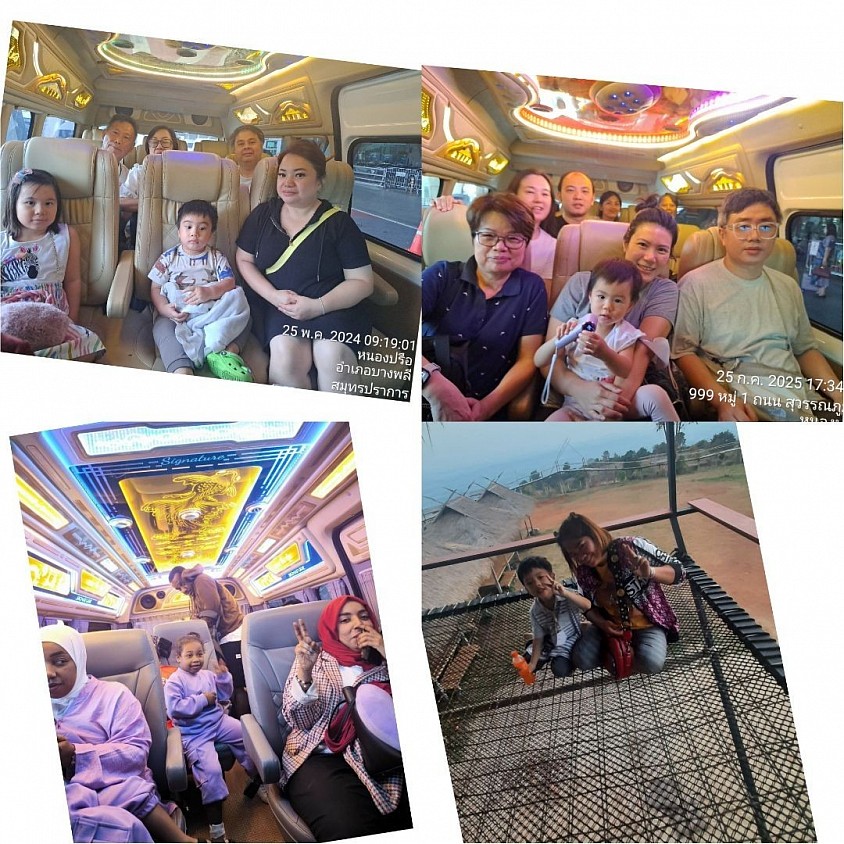 Rent a van to travel within Thailand